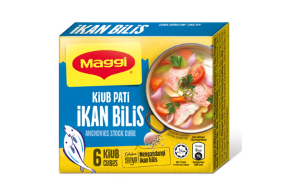 Maggi Ikan Bilis Stock Cube 江鱼仔精块 60GM（VIP会员价：RM3.40）